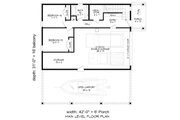 Contemporary Style House Plan - 3 Beds 2.5 Baths 2289 Sq/Ft Plan #932-1314 