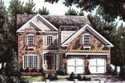 Country Style House Plan - 4 Beds 3 Baths 1995 Sq/Ft Plan #927-671 