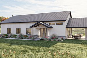 Barndominium Exterior - Other Elevation Plan #455-261