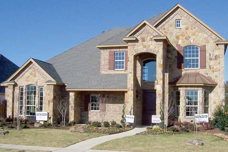 Home Plan - Exterior - Front Elevation 3 for Traditional House Plan #84-728 - 4 bed, 3 bath