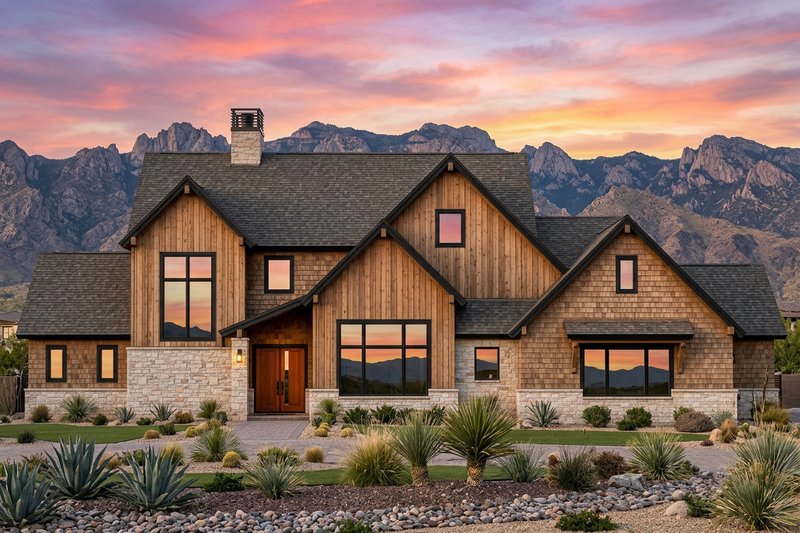 Home Plan - Exterior - Front Elevation 5 for Craftsman House Plan #1096-194 - 5 bed, 5.5 bath