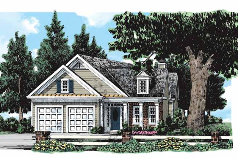 Home Plan - Classical Exterior - Front Elevation Plan #927-172
