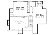 Country Style House Plan - 3 Beds 2 Baths 1622 Sq/Ft Plan #929-143 