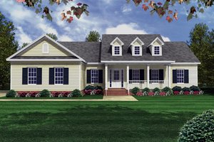 Traditional Exterior - Front Elevation Plan #21-147