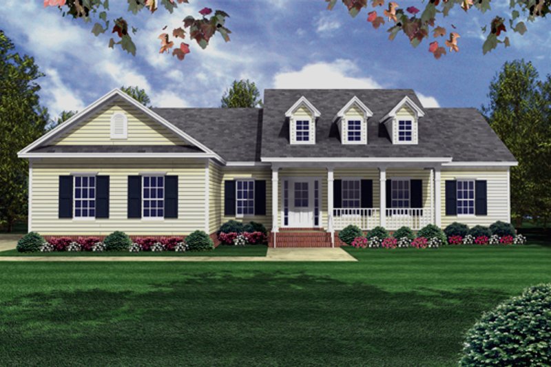 House Plan Design - Traditional Exterior - Front Elevation Plan #21-147