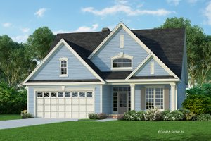 Country Exterior - Front Elevation Plan #929-757