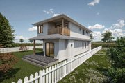 Country Style House Plan - 2 Beds 2.5 Baths 1765 Sq/Ft Plan #1101-46 Exterior 