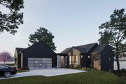 Modern Style House Plan - 4 Beds 3.5 Baths 2974 Sq/Ft Plan #49-291 