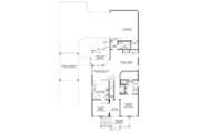 Contemporary Style House Plan - 3 Beds 2.5 Baths 2217 Sq/Ft Plan #17-2871 