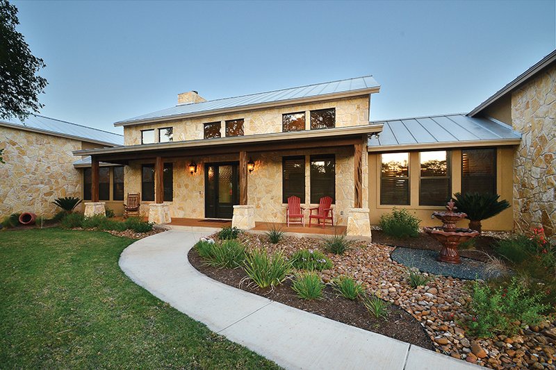 Dream House Plan - Exterior - Front Elevation 6 for Country House Plan #140-171 - 3 bed, 2.5 bath