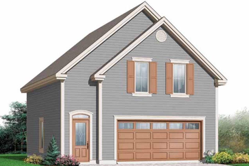 Dream House Plan - Craftsman Exterior - Front Elevation Plan #23-2476