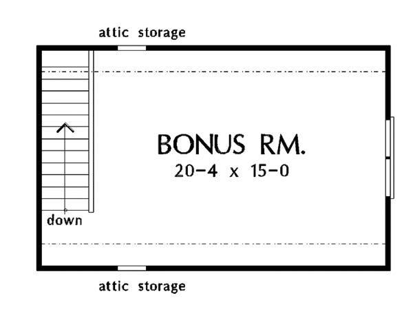 Architectural House Design - Classical Floor Plan - Other Floor Plan #929-417