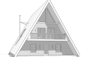 Exterior - Front Elevation 3 for Cottage House Plan #1114-33 - 4 bed, 3 bath