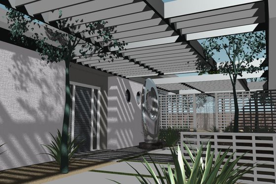 Exterior - Other Elevation for Modern House Plan #535-9 - 3 bed, 4 bath