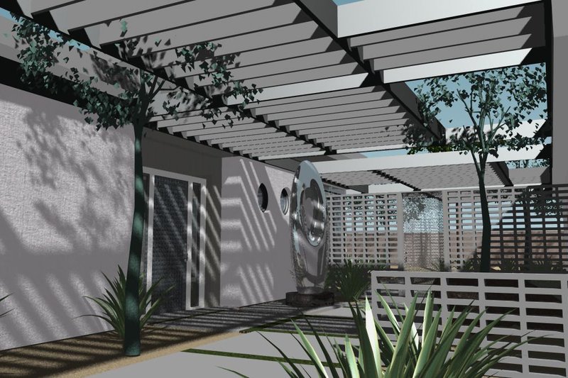 Home Plan - Exterior - Other Elevation for Modern House Plan #535-9 - 3 bed, 4 bath