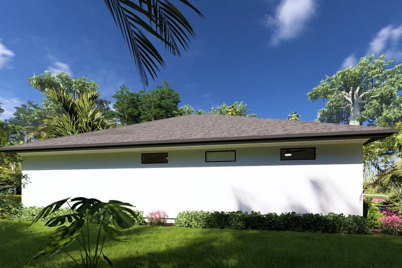 House Plan Design - Exterior - Other Elevation 2 for Contemporary House Plan #1069-42 - 3 bed, 2.5 bath