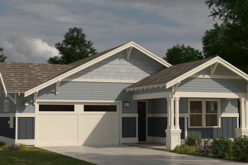Home Plan - Craftsman Exterior - Front Elevation Plan #895-103