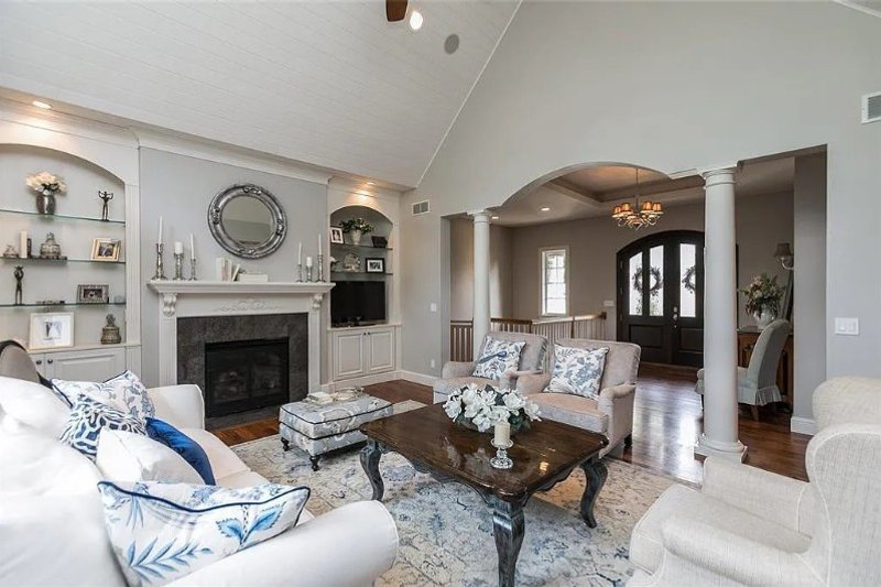 Home Plan - Interior - Family Room 2 for Ranch House Plan #70-1555 - 3 bed, 5.5 bath