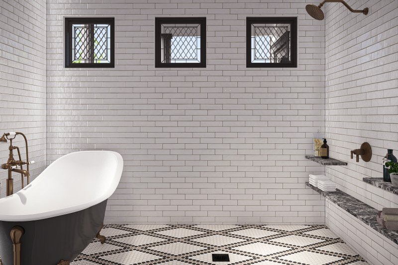 Architectural House Design - Interior - Master Bathroom for Victorian House Plan #455-497 - 4 bed, 2.5 bath