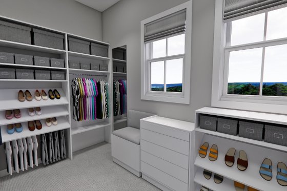 Interior - Master Bedroom 2 for Farmhouse House Plan #51-1275 - 4 bed, 3.5 bath