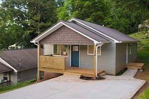 Exterior - Other Elevation for Bungalow House Plan #123-124 - 3 bed, 2 bath