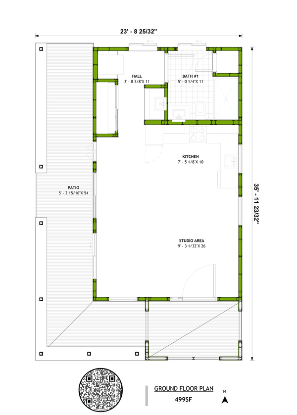 Home Plan - Mediterranean Floor Plan - Main Floor Plan #1106-21