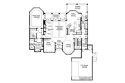 Traditional Style House Plan - 3 Beds 3 Baths 2891 Sq/Ft Plan #930-90 