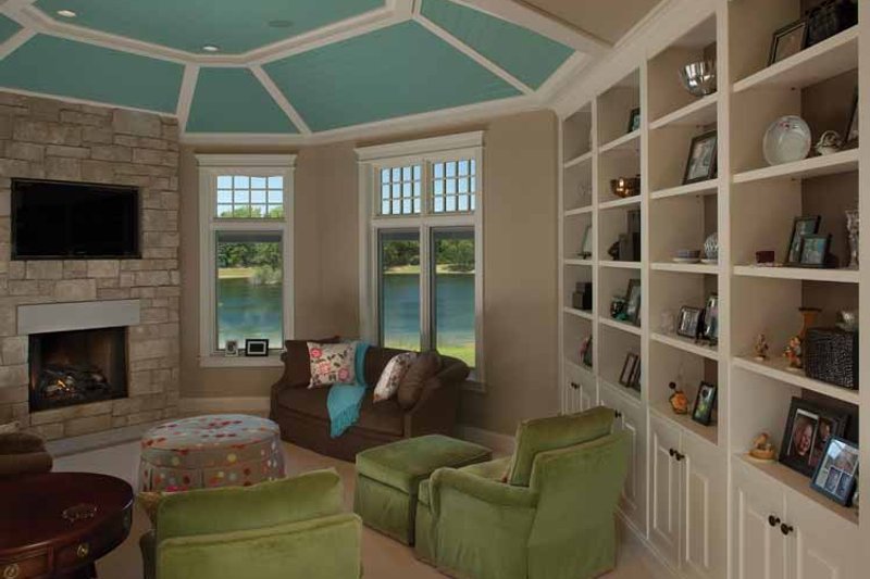 Dream House Plan - Interior - Family Room for Country House Plan #928-99 - 3 bed, 2.5 bath