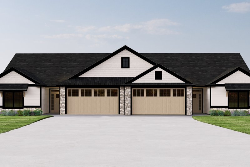 Craftsman Style House Plan - 3 Beds 2 Baths 1765 Sq/Ft Plan #1064-325