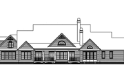 Classical Style House Plan - 4 Beds 4.5 Baths 4812 Sq/Ft Plan #929-442 