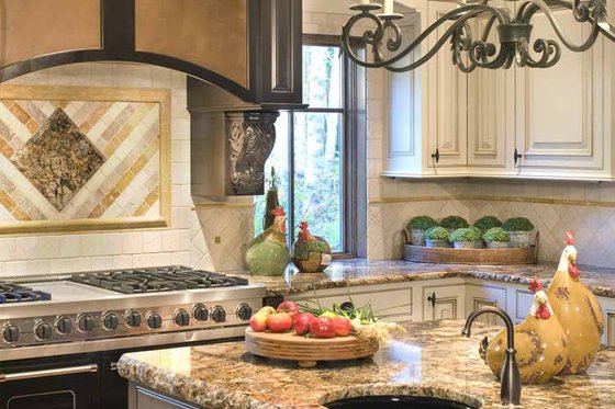 Interior - Kitchen 2 for Traditional House Plan #48-877 - 4 bed, 4.5 bath