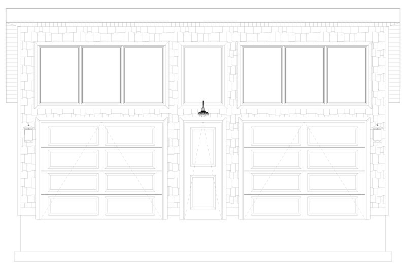 Dream House Plan - Exterior - Front Elevation 8 for Contemporary House Plan #1060-284, 0 bath