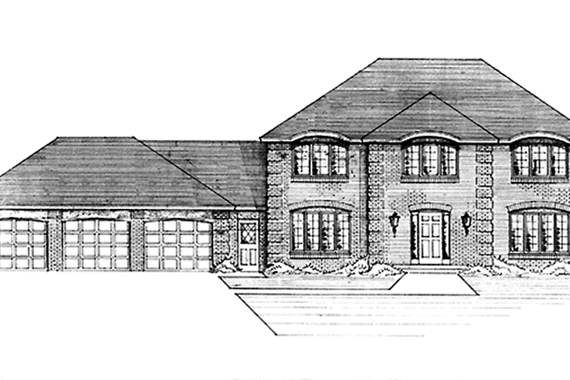 Dream House Plan - Country Exterior - Front Elevation Plan #51-876
