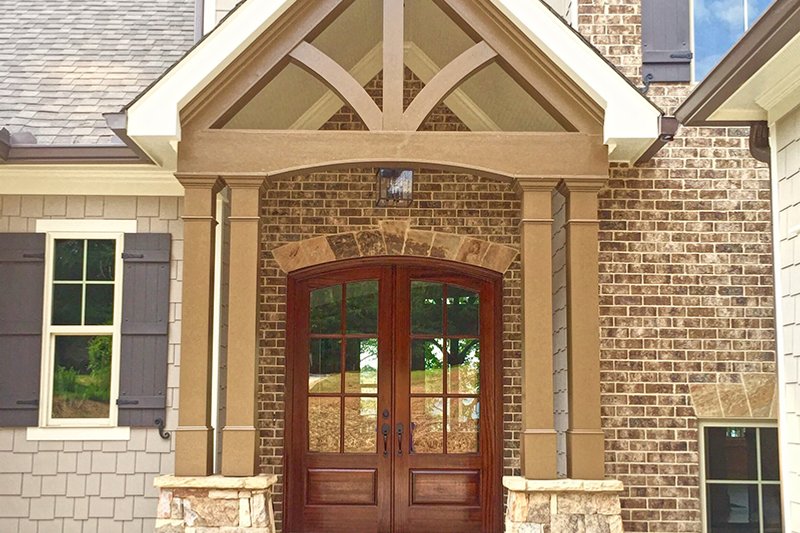 Home Plan - Exterior - Front Elevation 6 for Country House Plan #437-80 - 4 bed, 3.5 bath