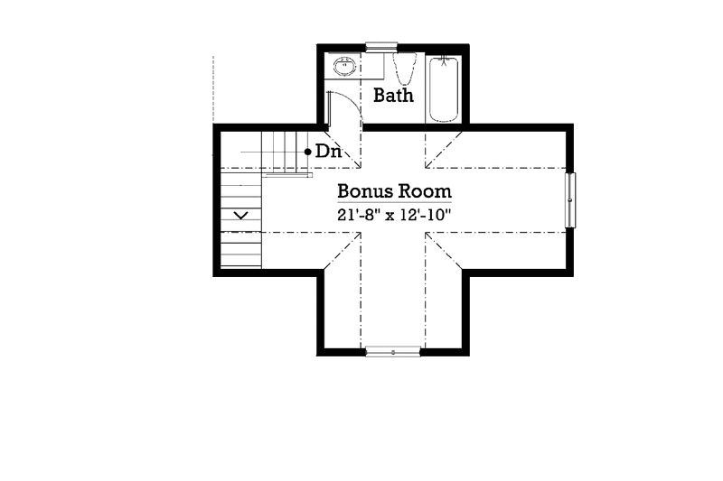 Architectural House Design - Floor Plan - Other Floor for Country House Plan #930-248 - 3 bed, 2 bath