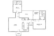 Southern Style House Plan - 2 Beds 2.5 Baths 1515 Sq/Ft Plan #8-315 Floor 
