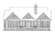 Craftsman Style House Plan - 4 Beds 3 Baths 2290 Sq/Ft Plan #929-501 