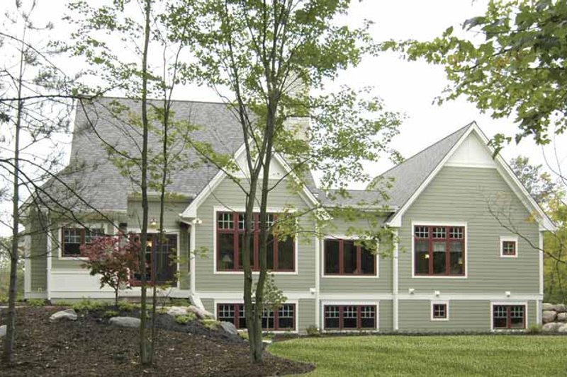Home Plan - Exterior - Rear Elevation for Bungalow House Plan #928-169 - 2 bed, 2.5 bath