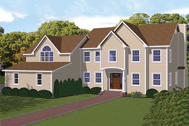 House Plan Design - Traditional Exterior - Front Elevation Plan #1061-3