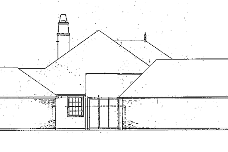 Home Plan - Exterior - Other Elevation for Country House Plan #301-161 - 3 bed, 2 bath