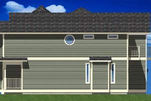 Exterior - Other Elevation for Victorian House Plan #126-168 - 3 bed, 2.5 bath