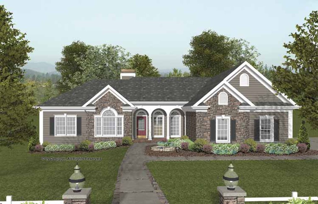  Craftsman  Style  House  Plan  4 Beds 2 5 Baths 2000  Sq  Ft  
