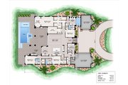 Contemporary Style House Plan - 4 Beds 4.5 Baths 4158 Sq/Ft Plan #1083-23 