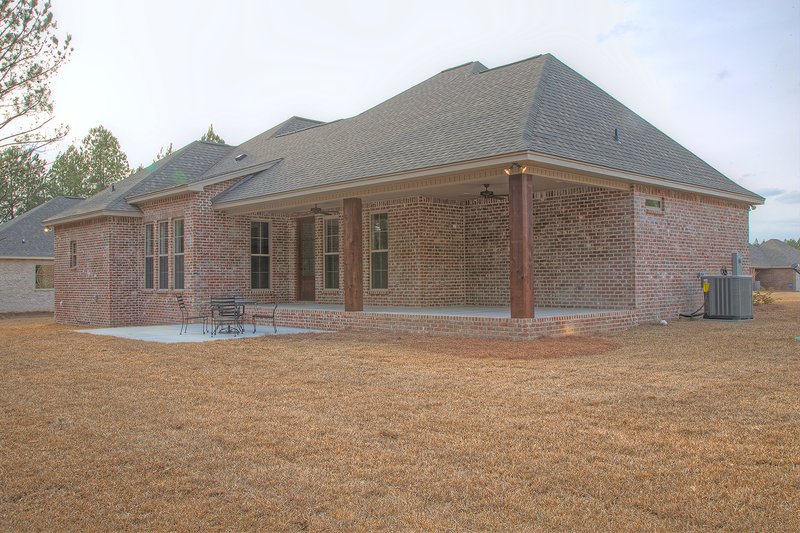 Dream House Plan - Exterior - Rear Elevation 2 for European House Plan #430-131 - 3 bed, 2.5 bath