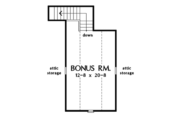 Floor Plan - Other Floor for Country House Plan #929-638 - 3 bed, 2 bath