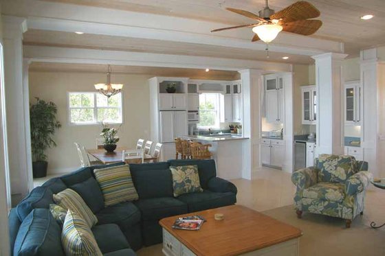 Interior - Family Room 2 for Country House Plan #928-177 - 5 bed, 4 bath