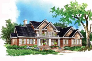 Traditional Exterior - Front Elevation Plan #929-472