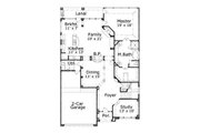 European Style House Plan - 3 Beds 2.5 Baths 2592 Sq/Ft Plan #411-348 