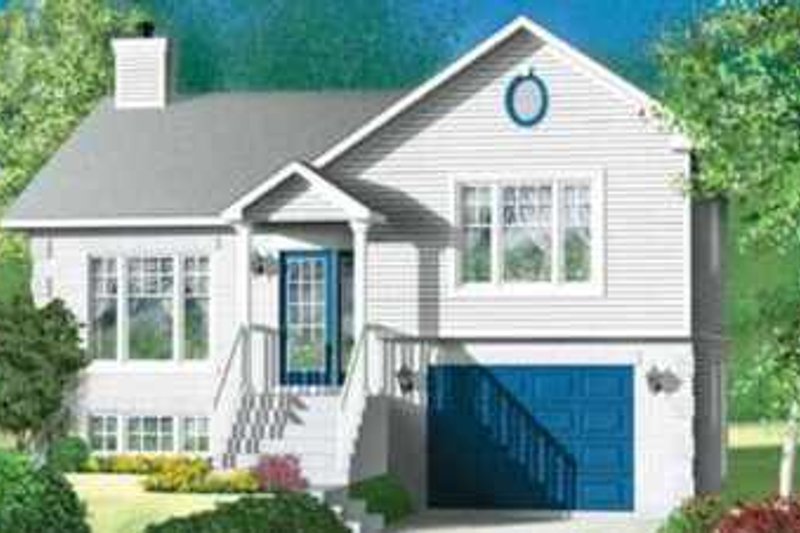 Traditional Style House Plan - 2 Beds 1 Baths 1082 Sq/Ft Plan #25-324