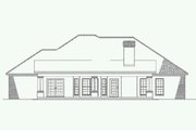 Traditional Style House Plan - 3 Beds 2 Baths 1969 Sq/Ft Plan #17-2168 